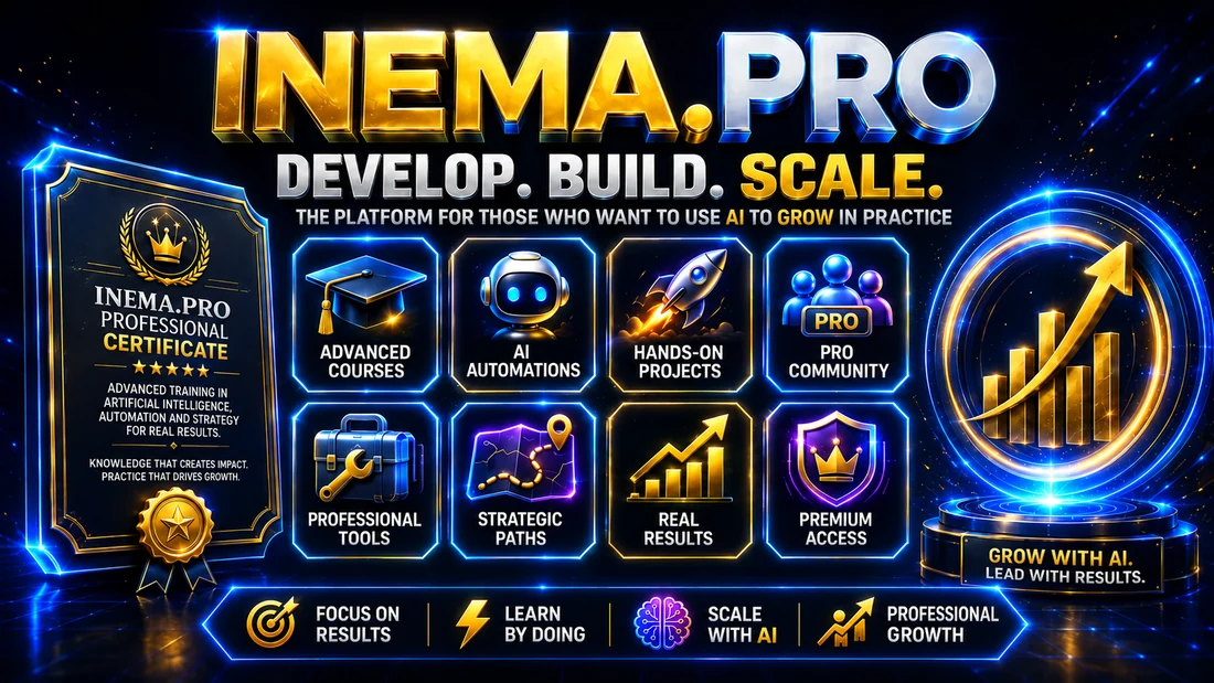 INEMA.PRO — The platform for people who want to use AI to grow in practice